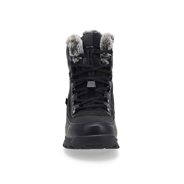 Botte d’hiver imperméable Janis pour femmes - Noir/noir