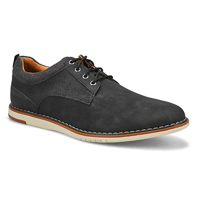Mns Jaxson Lace Up Casual Oxford - Black