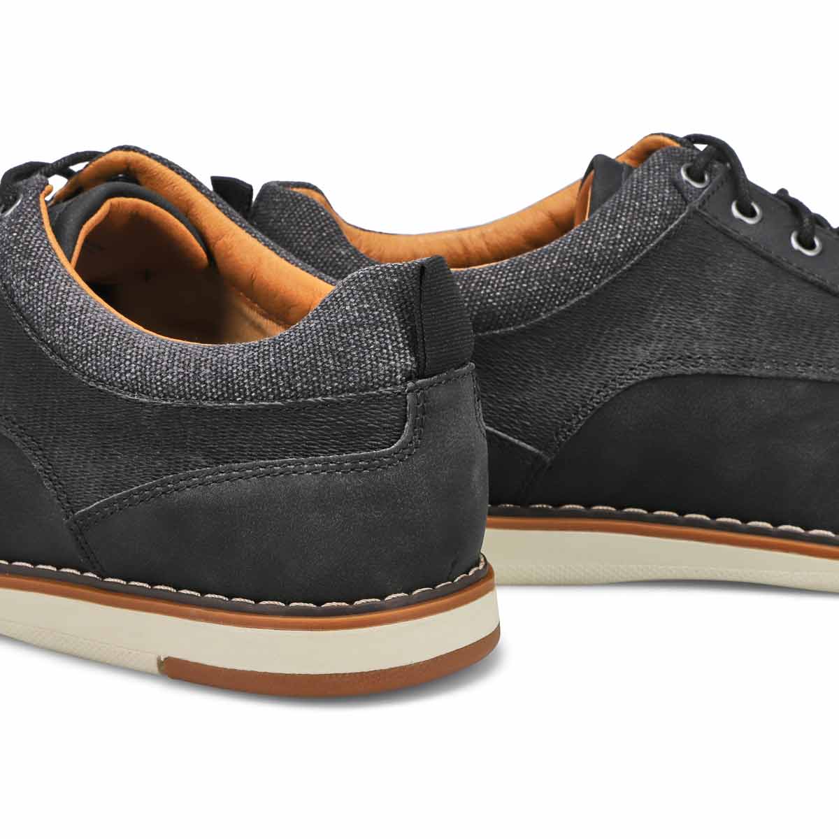 Richelieu décontracté à lacets JAXSON, noir, hommes