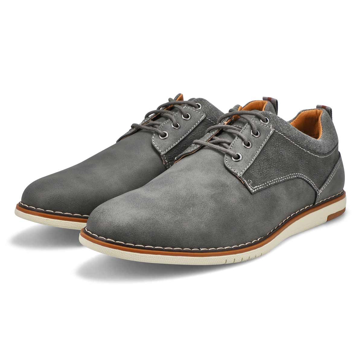 Richelieu décontracté à lacets JAXSON, gris, hommes
