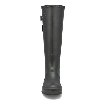 Women's Jennifer Side Buckle Rain Boot - Black