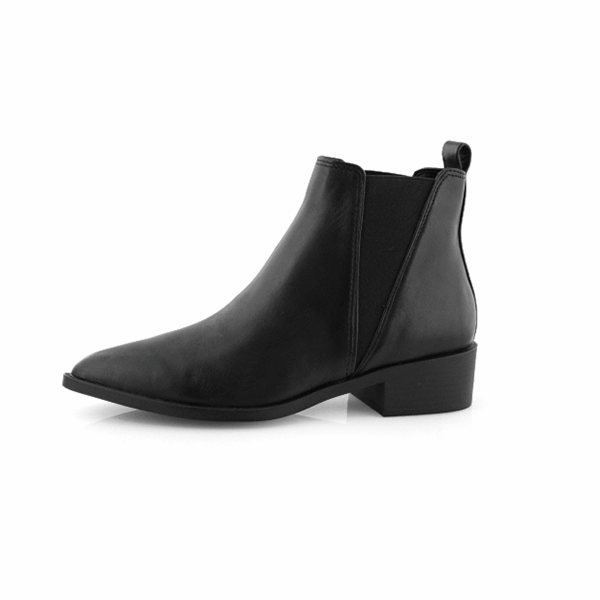 steve madden jerry black leather