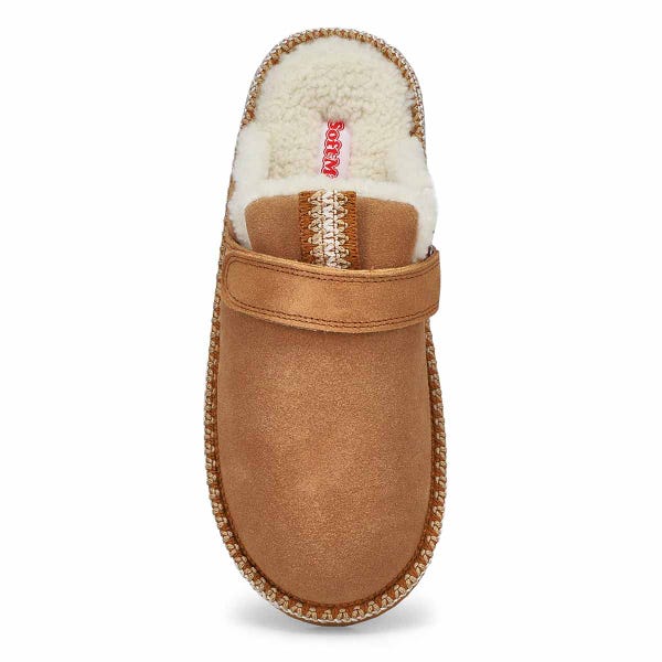 Women's Jessica Open Back Slipper - Latte