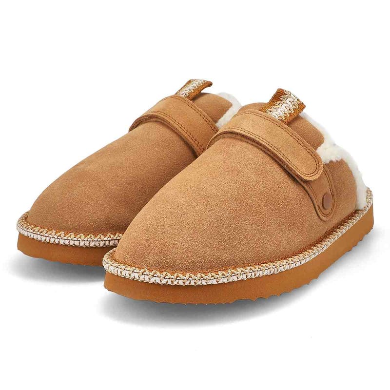 Women's Jessica Open Back Slipper - Latte