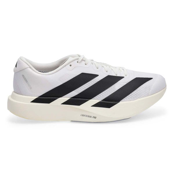 Baskets de performance ADIZERO EVO SL, blanc/noir/blanc, hommes