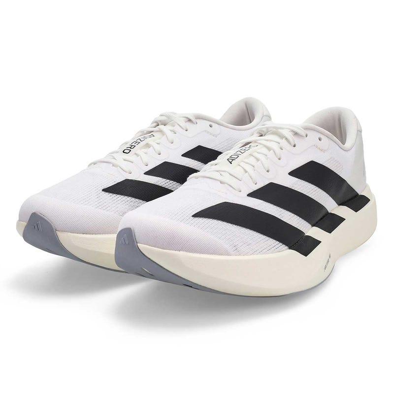 Baskets de performance ADIZERO EVO SL, blanc/noir/blanc, hommes