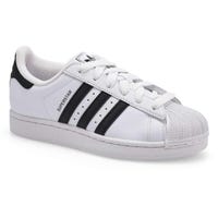 Women's Superstar II Lace Up Sneaker - White/Core Black/Flower White
