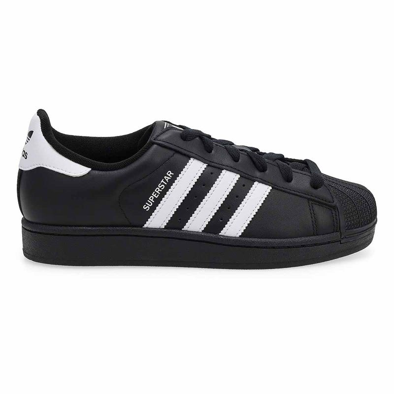 Baskets à lacets SUPERSTAR II, noir/blanc/noir, femmes