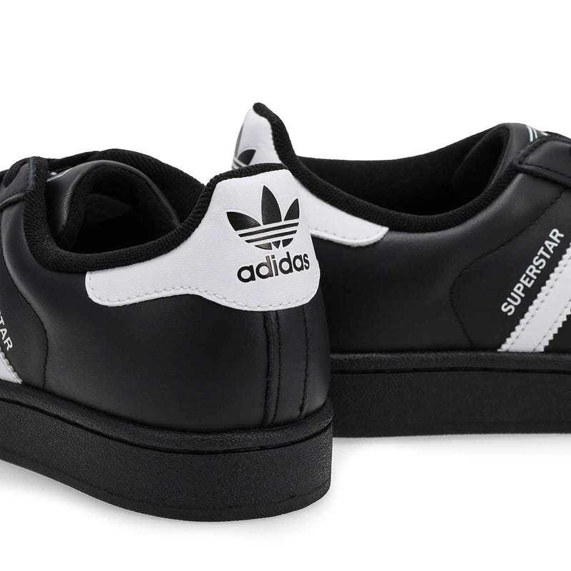 Baskets à lacets SUPERSTAR II, noir/blanc/noir, femmes