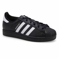 Baskets à lacets SUPERSTAR II, noir/blanc/noir, femmes