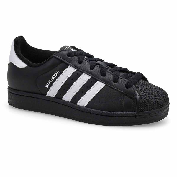 Baskets à lacets SUPERSTAR II, noir/blanc/noir, femmes