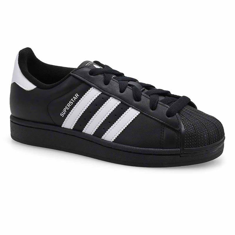 Baskets à lacets SUPERSTAR II, noir/blanc/noir, femmes
