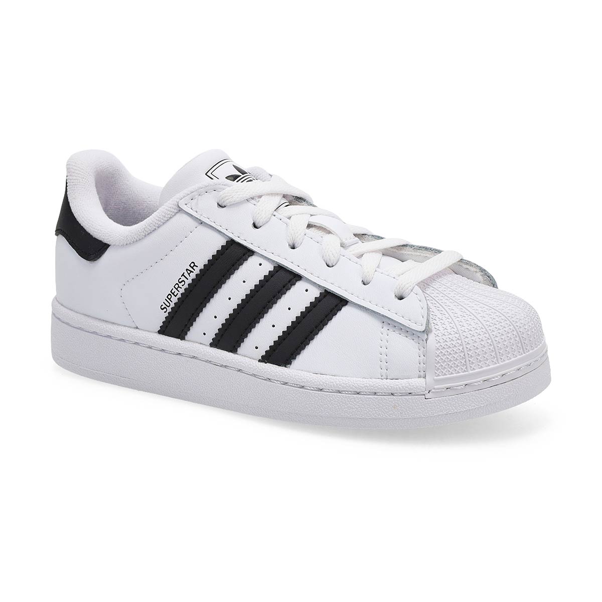 Kids' Superstar II Lace Up Sneaker - White/Black/