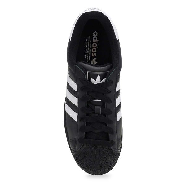 Men's Superstar II Lace Up Sneaker - Core Black/Flower White/Core Black