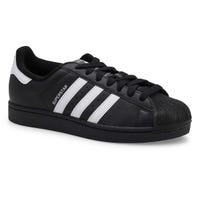 Men's Superstar II Lace Up Sneaker - Core Black/Flower White/Core Black
