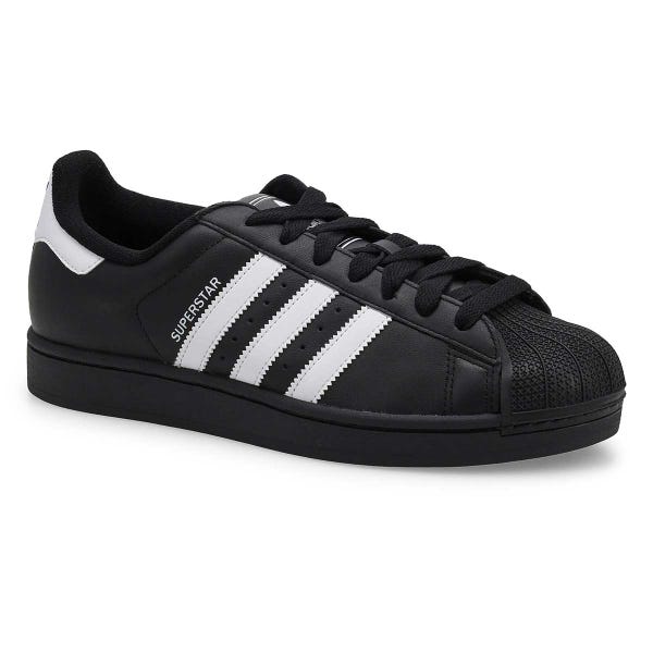 Men's Superstar II Lace Up Sneaker - Core Black/Flower White/Core Black