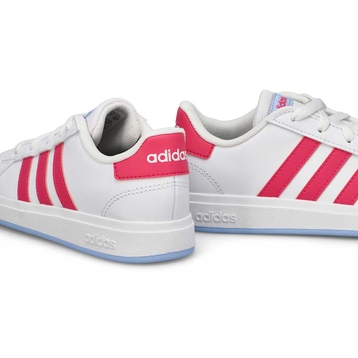 Baskets GRAND COURT 2.0 K, blanc/rose, filles