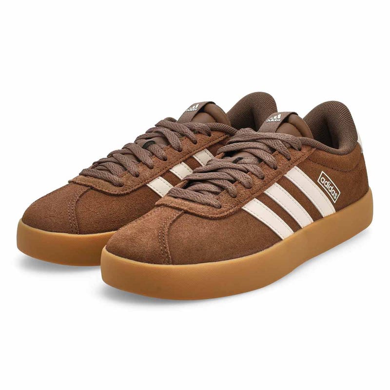 Women's VL Court 3.0 Lace Up Sneaker - Earth Strata/White