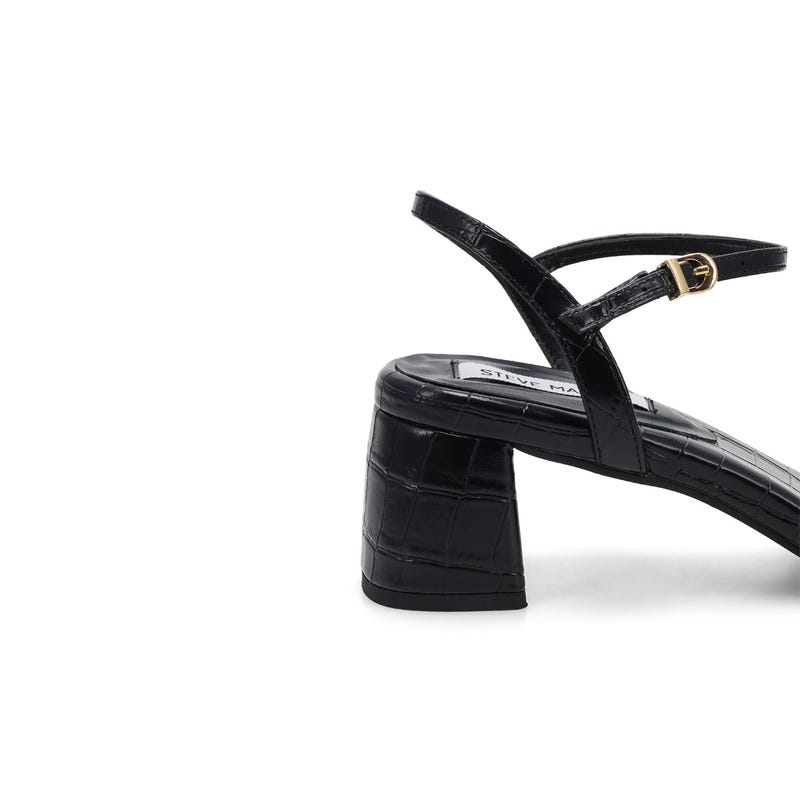 Escarpin JOYOUS, croco noir, femmes