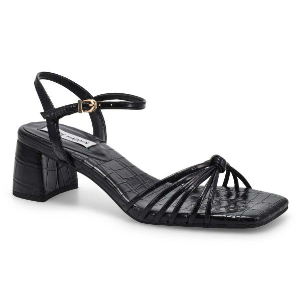 Escarpin JOYOUS, croco noir, femmes