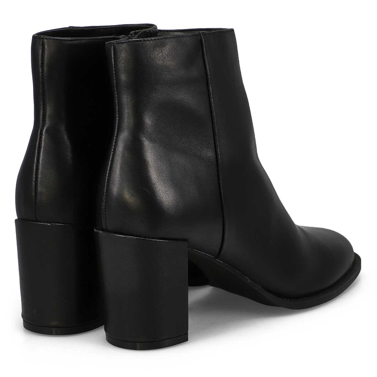 Bottine décontractée en cuir JOZIE, noir, femmes