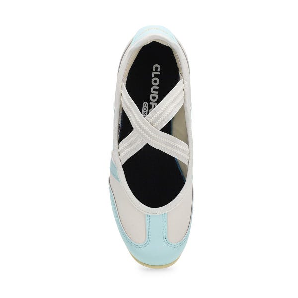 Girls'  Barreda Mary Jane J Low Profile Sneaker - White/Halo Mint/Warm Vanilla