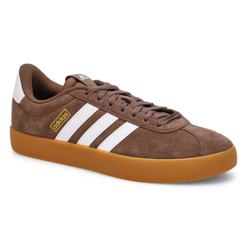 Baskets à lacets VL COURT 3.0, terre/blanc/or, hommes