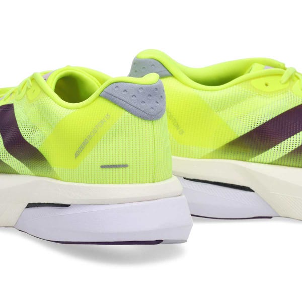Baskets de performance ADIZERO BOSTON 13, jaune solaire/prune aurore/prune poudrée, hommes