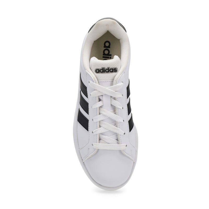 Baskets GRAND COURT 3.0 J, blanc/noir/blanc, enfants
