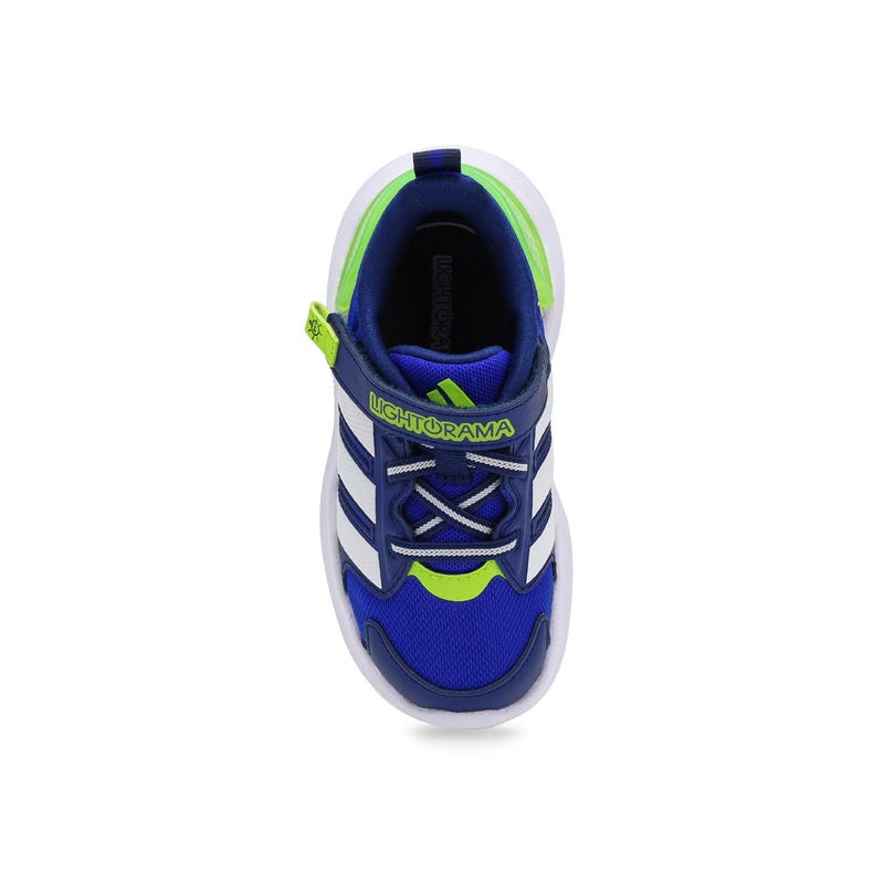 Infants'  Lightorama EL I Sneaker - Lucid Blue/Ftwr White/Solar Slime