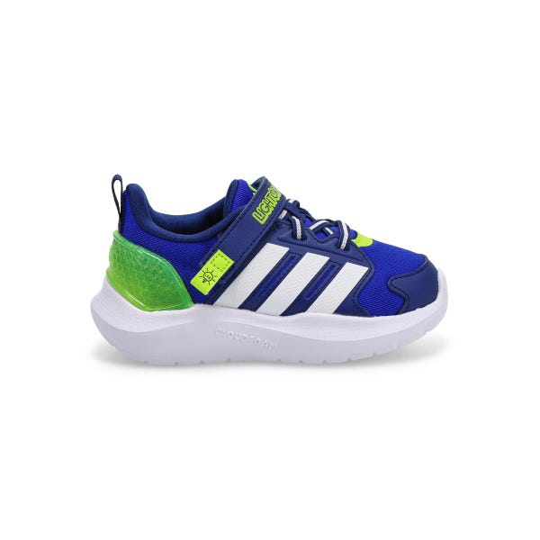 Infants'  Lightorama EL I Sneaker - Lucid Blue/Ftwr White/Solar Slime