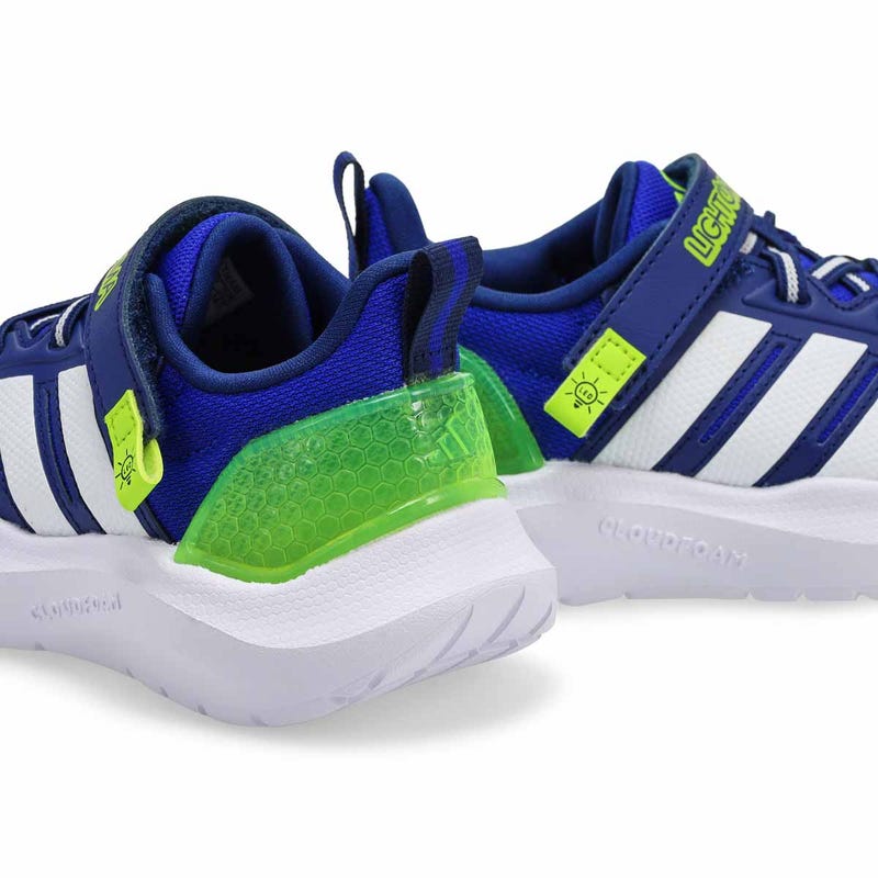 Infants'  Lightorama EL I Sneaker - Lucid Blue/Ftwr White/Solar Slime