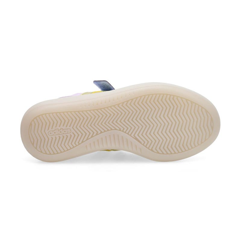 Kids'  Barreda Decode Elsa EL C Sneaker - Ice Lavender/Gold/Glow Blue
