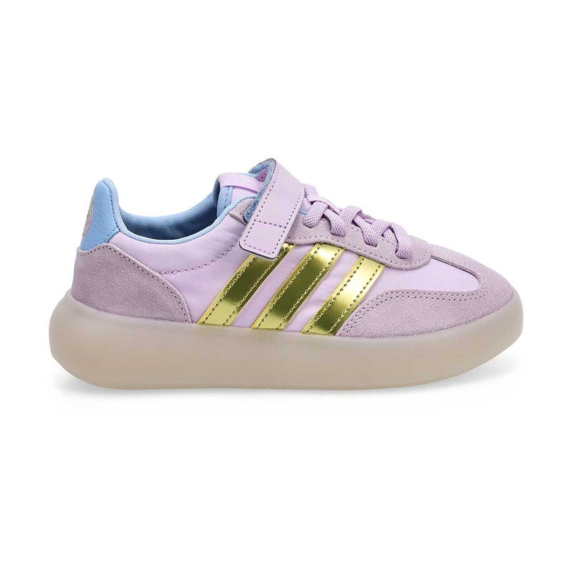 Kids'  Barreda Decode Elsa EL C Sneaker - Ice Lavender/Gold/Glow Blue