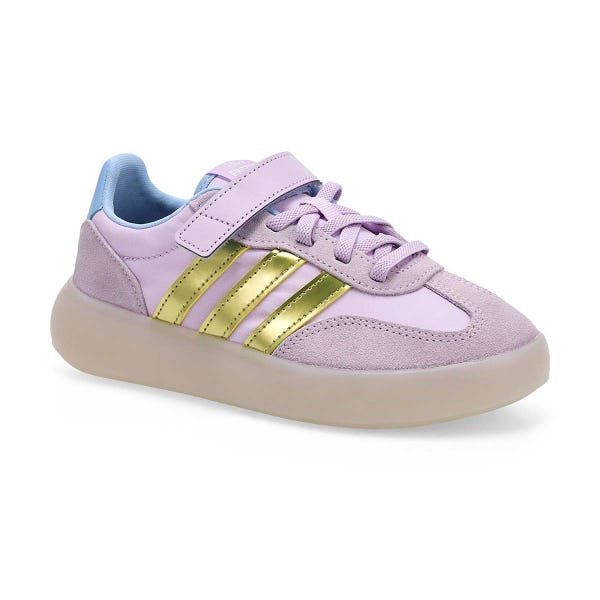 Kids'  Barreda Decode Elsa EL C Sneaker - Ice Lavender/Gold/Glow Blue