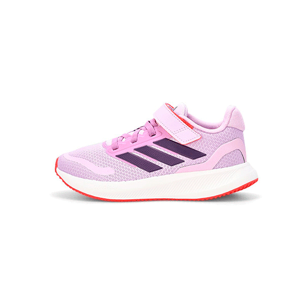 Adidas Girls' RunFalcon 5 EL C Sneaker - Pow | SoftMoc.com