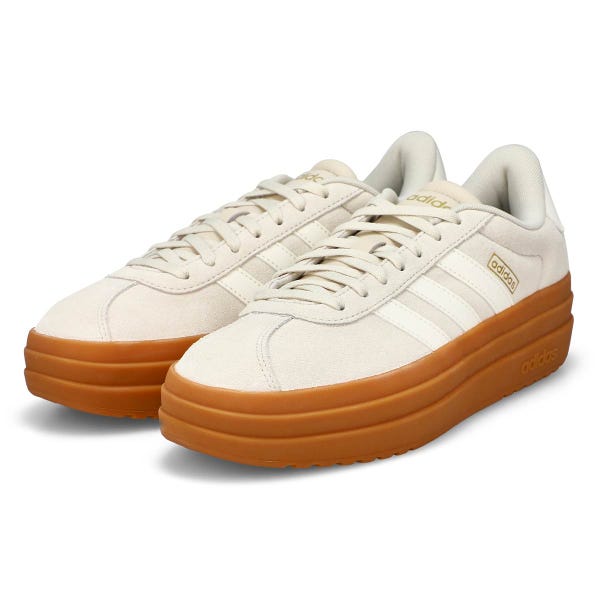 Women's  VL Court Bold Lace Up Sneaker - Alumina/White/Gum