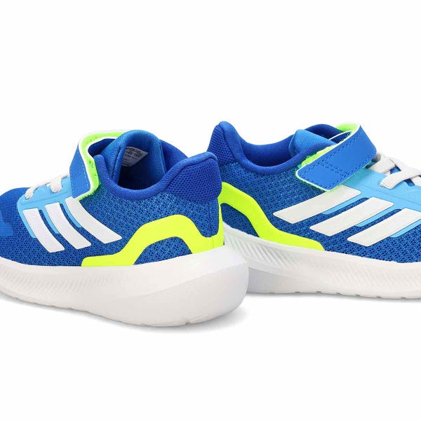 Baskets RUNFALCON 5 EL I, bleu roi vif/blanc/citron, bébés-G
