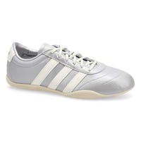 Women's Grand Court Lo Low Profile Sneaker - Silver Metallic/Off White