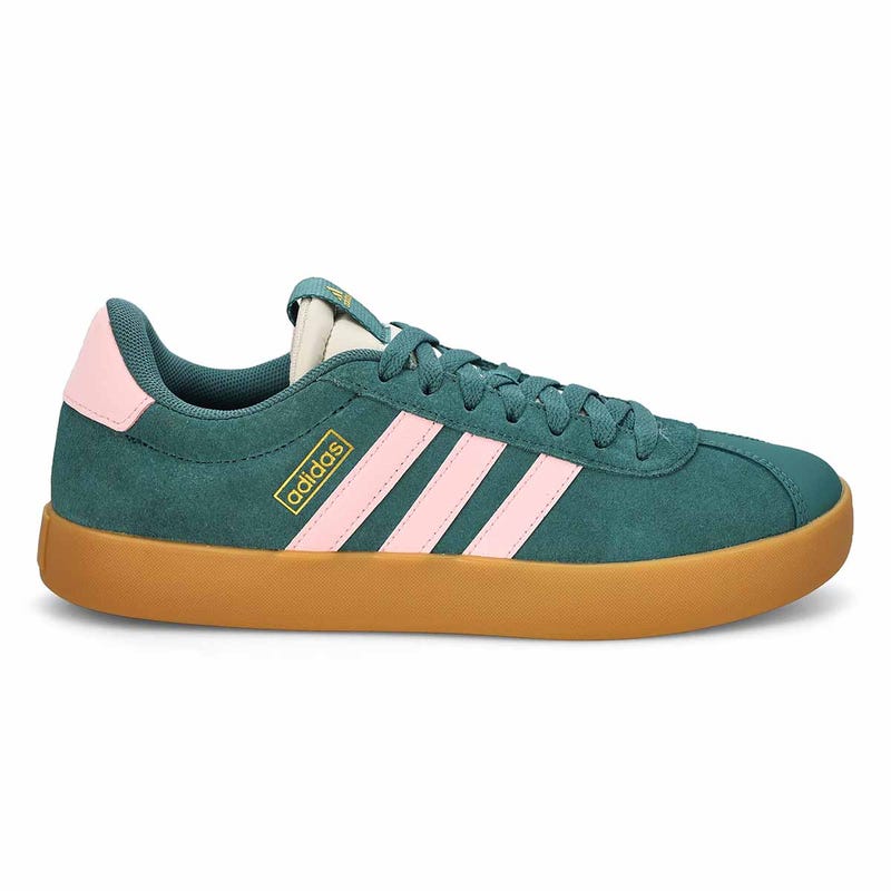 Women's  VL Court 3.0 Sneaker - Preloved Teal/Clear Pink/Gold