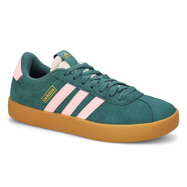 Women's  VL Court 3.0 Sneaker - Preloved Teal/Clear Pink/Gold