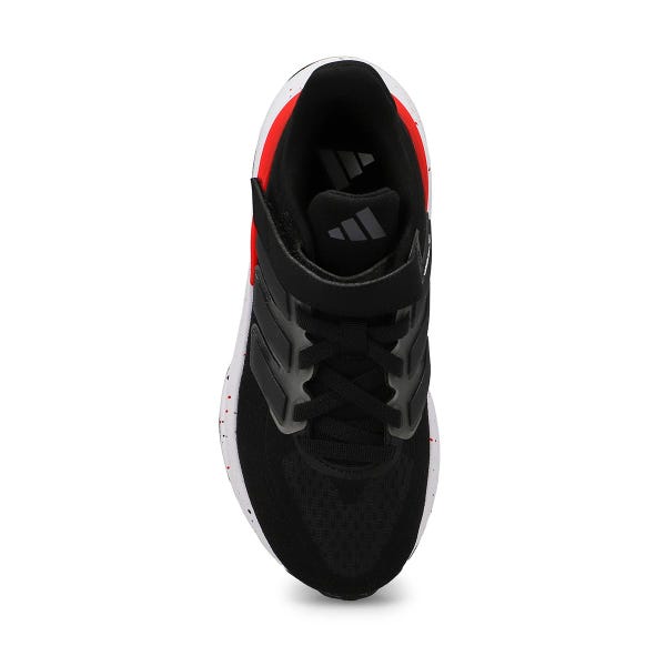 Kids'  UltraRun 5 EL C Sneaker - Black/Grey/Ruby