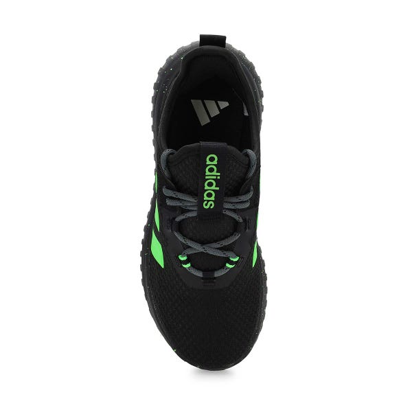 Kids'  Kaptir 4.0 K Sneaker - Black/Lime Burst/White