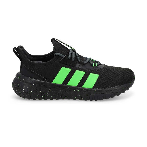 Kids'  Kaptir 4.0 K Sneaker - Black/Lime Burst/White