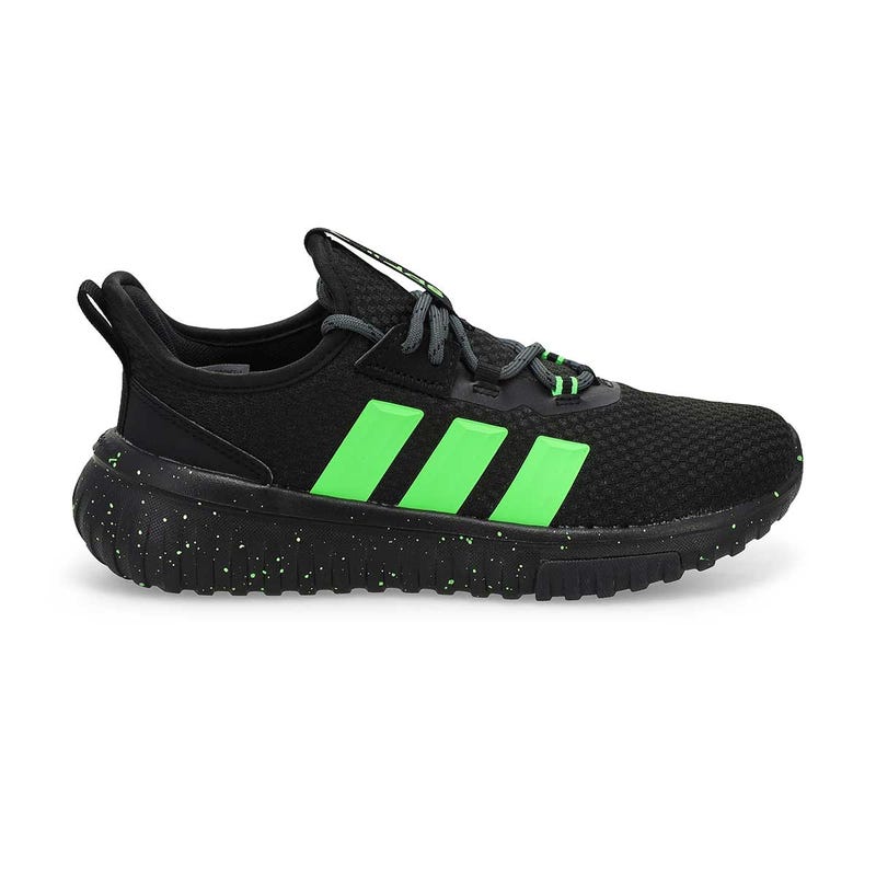 Kids'  Kaptir 4.0 K Sneaker - Black/Lime Burst/White