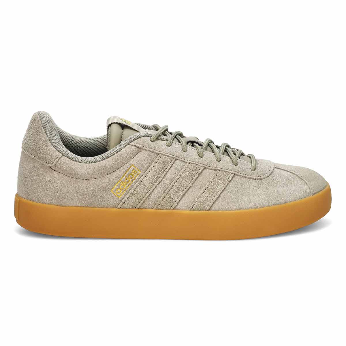 Men's VL Court 3.0 Lace Up Sneaker - Silver Pebble/Silver Pebble/Gold