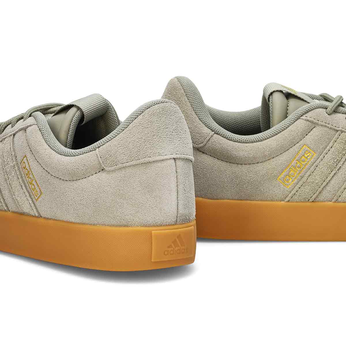 Men's VL Court 3.0 Lace Up Sneaker - Silver Pebble/Silver Pebble/Gold