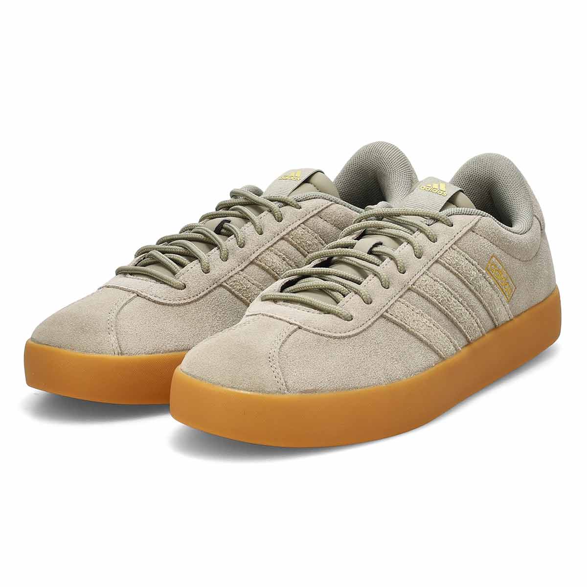 Men's VL Court 3.0 Lace Up Sneaker - Silver Pebble/Silver Pebble/Gold