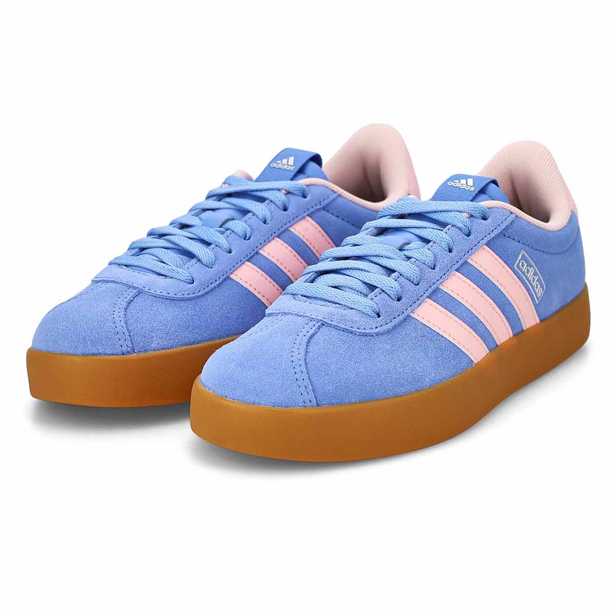 Woemn's  VL Court 3.0 Sneaker - Blue Fusion/Clear Pink/Silver