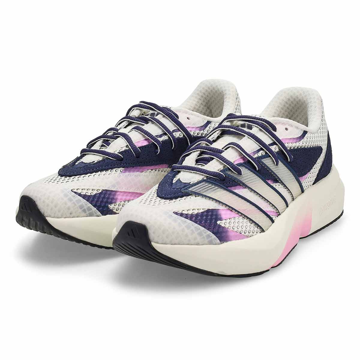 Baskets lacets LIGHT BLAZE, blanc cass/rouge lu